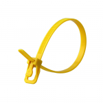 EveryTie 6 Inch 50Lb Yellow Releasable Tie