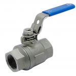 S.130 Full Port Valve with Blue Handle, 3"