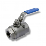 s.132 1" Stainless Ball Valve FIPxFIP NPT Full Port