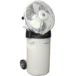 Portable Misting Kit with Tank, Wheels, Fan