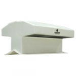 Roof Vent White Polyethylene UV Stabilized
