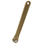 6" Fits to Size Brass Lever Valve Handle