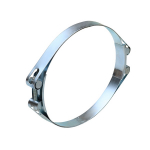 41 to 51 mm Opening Size Zinc Plated Steel Hose Clamp