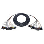 Snake Cable 16-Channel XLR M - XLR F, 100 Foot