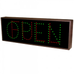 TCL926GR-220/12-24VDC Open | Full LED Sign