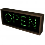 TCL718G-180/120-277VAC Open LED Sign