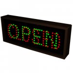 TCL718GR-100/120-277VAC Open | Closed LED Sign