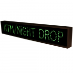 TCL742G-127/120-277VAC ATM/Night Drop LED Sign