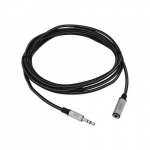 Woven Fabric Braided Stereo Aux Cable, 2m, 3.5mm
