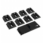 Video Extender Transmitter with 8 Receivers