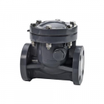 8" CPVC Swing Check Valve, Flanged, FPM Seal