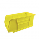 Super Tough Storage Bin Yellow, 14-3/4" x 8-1/4" x 7"