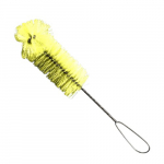 Yellow 2x5x11" Cylinder Brush with Radial Tip
