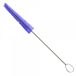 Blue 1.75x3.5x9" Centrifuge Brush with Tied Tip