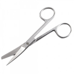 Curved 4-1/2" Operating Scissors with Sharp/Blunt Tips