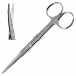 Mayo 5-1/2" Dissecting Curved Scissors with Blunt Tips