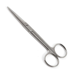 Left Handed Mayo Scissors, Curved, 6-3/4"