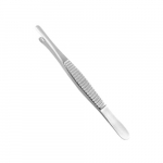 8" Russian Tissue Cupped Radially Serrated Forceps