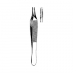 Adson-Brown 4-3/4" Tissue Forceps with 7x7 Teeth