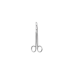Ragnell Dissecting Scissors, Curved, Flat Tip, 7"