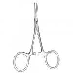 Gregory Stay Suture Clamp, Curved, Smooth Jaw, 3-1/2"