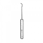 Suture Passer Curved 9" with Hook