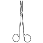Kilner 4-3/4" Curved Smooth Dissecting Scissors