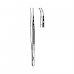Gerald 7" Curved Tissue Forceps with 1x2 Teeth
