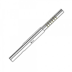 2.7mm Bone Pusher Straight Insert with Convex Tip