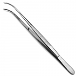 Potts-Smith Tissue Forceps, 1x2 Teeth, Curved, 10"