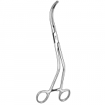 Wylie Aorta Clamp, Strong Curved, 10"