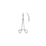 Mosquito Forceps, Del. Curved Serrated 1x2, 8-1/4"