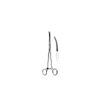 Rumel Thoracic Forceps, 9", S-Curved, 2-3/8" Long Jaws