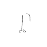 Rumel Thoracic Forceps, 9", Angled, 2-3/8" Long Jaws