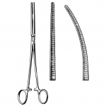 Sarot Forceps, Curved, 16"