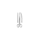 Brophy Scissors, 5-1/2", Curved, Sharp