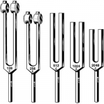 Aluminum Alloy Tuning Fork Set, Non-Sterile, Reusable