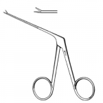 Alligator Micro Ear Forceps, Oval Cup, 0.5 mm, 3-1/4"