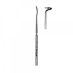 Yankauer Septum Needle, Curved Left, Non-Sterile