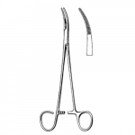Sawtell Tonsil Forceps Fully Curved, One Open Ring