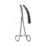 Heaney Forceps Heavy Double Tooth, 8-3/4"