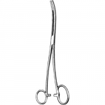 Bozeman-Douglas Forceps S-Curved, One Large Ring