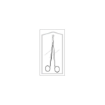 Econo Sterile ML Dissecting Scissors, 5-1/2", Curved