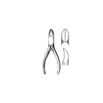Nail Nipper, 5-1/2", Heavy Concave Blades Double Spring