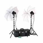 2-Light 1200-Watt Toolbox Kit with Umbrellas