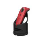 S730 Barcode Scanner, Red and Black Dock