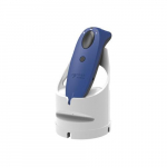 S730 Barcode Scanner, Blue and White Dock