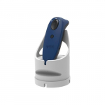S760 Barcode Scanner, Blue and White Dock