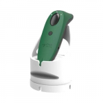 S700 Barcode Scanner, Green and White Dock