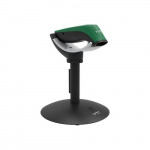 S760 Barcode Scanner, Green, Charging Stand